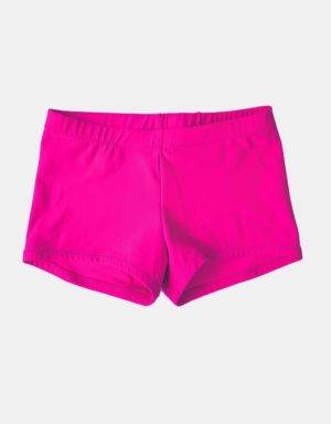 Kurze Sporthose, Turnhose neonpink