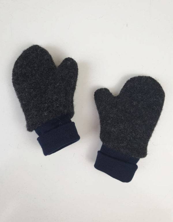 Walk-Handschuhe grau-schwarz