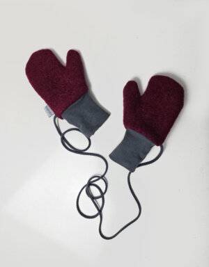 Walk-Handschuhe weinrot