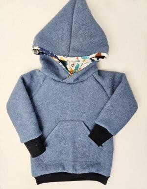 Walkpullover blau