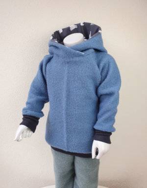 Walkpullover blau