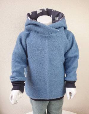 Walkpullover blau