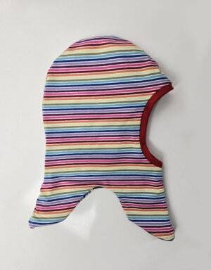 Schlupfmütze Regenbogen-Steifen