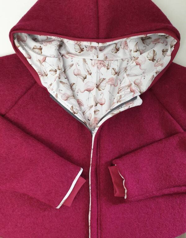 Damen Wunschjacke aus Walk (gerade)