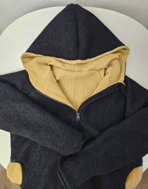 Damen Wunschjacke aus Walk (gerade)