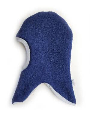 Schlupfmütze aus Walk jeans-blau Schlupfmütze aus Walk jeans-blau