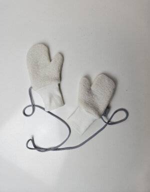 Walk-Handschuhe creme-weiß