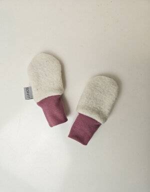Walk-Handschuhe creme-weiß
