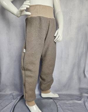Walkhose grau-beige