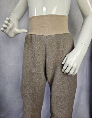 Walkhose grau-beige