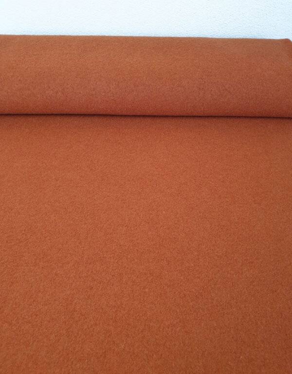 Walkloden rost-orange - Farbmuster
