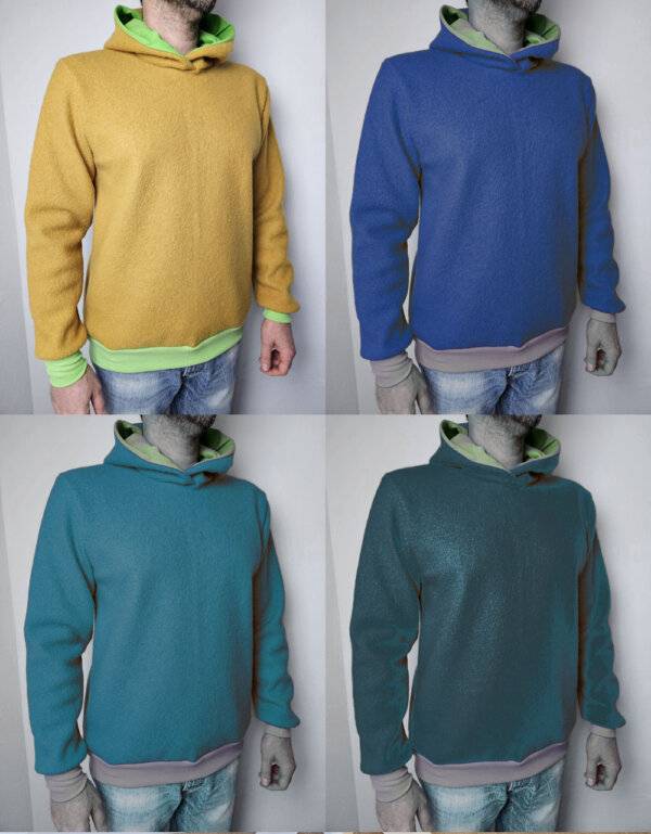 Herren Wunsch-Pullover / Hoodie aus Walk