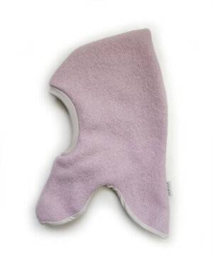 Schlupfmütze aus Walk hellrosa