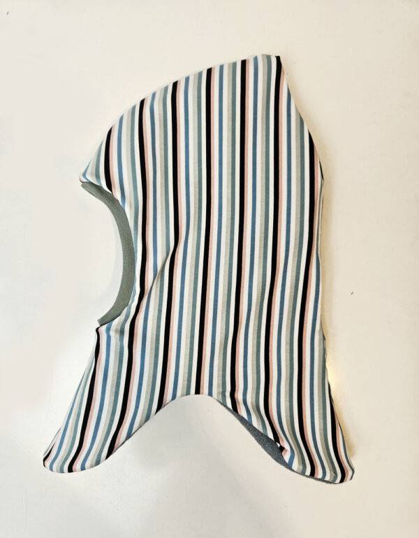 Schlupfmütze Jersey bunte Streifen