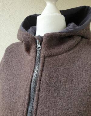 Damen Wunschjacke aus Walk (tailliert) – Bild 3
