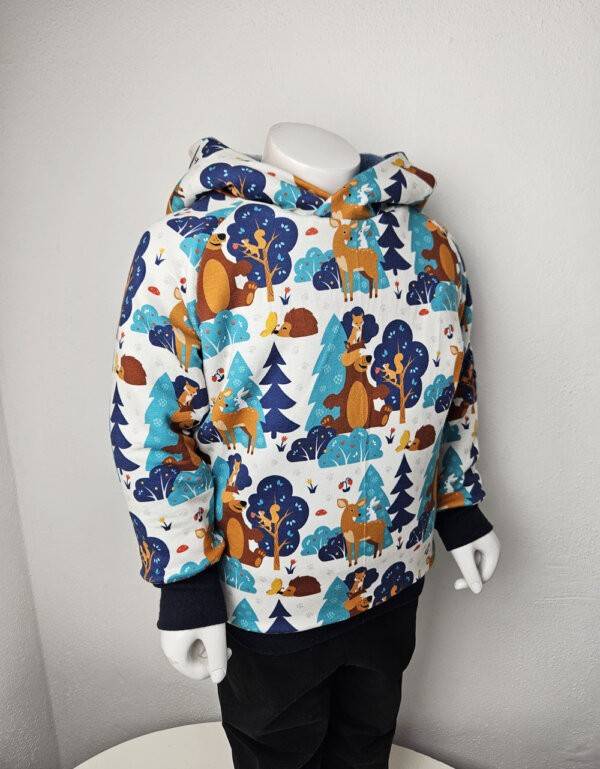 Langarm-Shirt Jersey Bär im Wald
