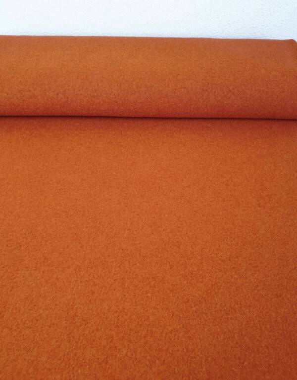 Walkloden orange - Farbmuster