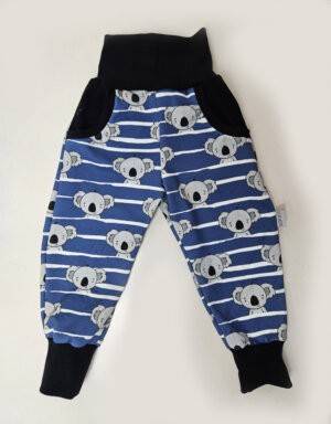 Pumphose Sweat blau mit Koala