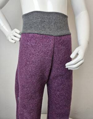 Walkhose bordeaux meliert