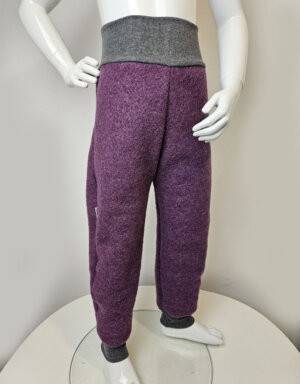 Walkhose bordeaux meliert