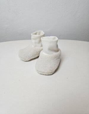 Walkschuhe creme-weiß Walkschuhe creme-weiß