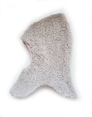 Schlupfmütze Kuschelteddy beige