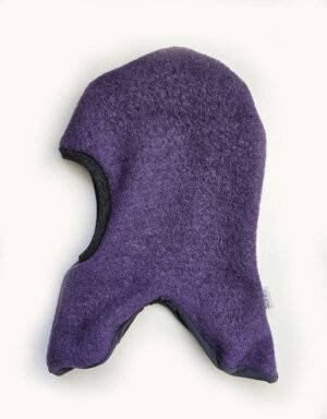 Schlupfmütze aus Walk lavendel