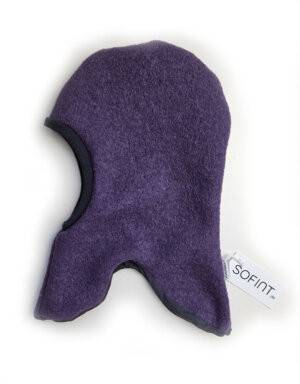 Schlupfmütze aus Walk lavendel, Gr. 50