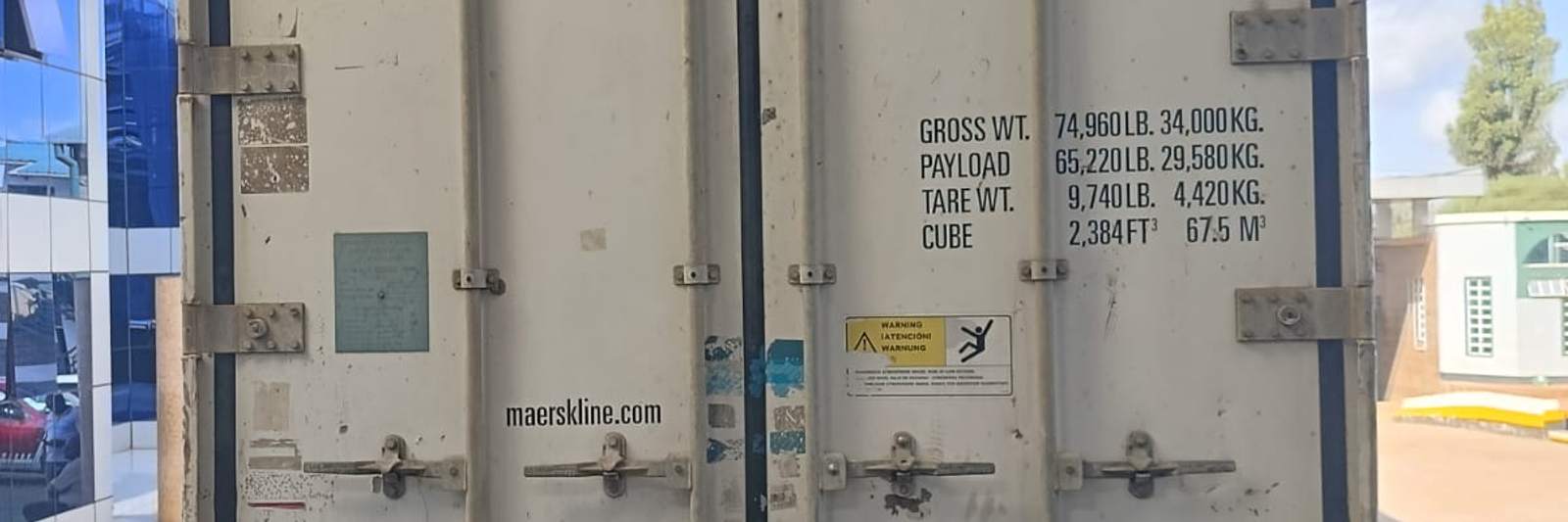 Container loading for shipment