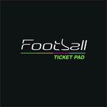 Football Ticket Pad