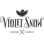 Violet Snow Custom Fabric