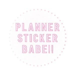 Planner Sticker Babe Coupons