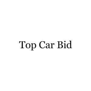 Top Car Bid Coupons