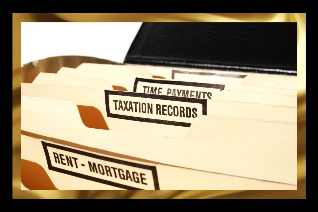 DJ Grigg - Blog Post Tax Business Records