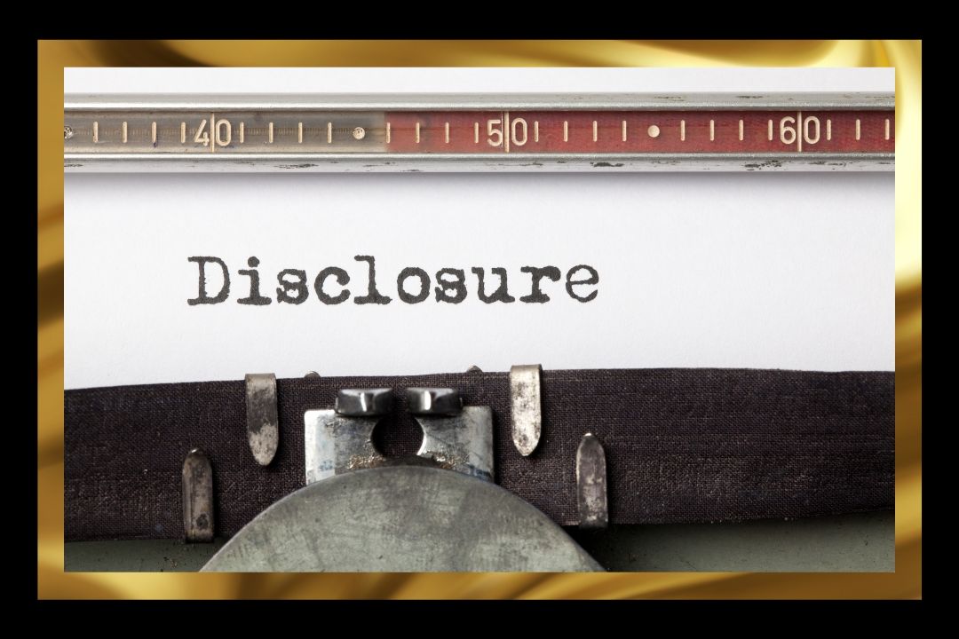 DJ Grigg - Disclosure for Engagement