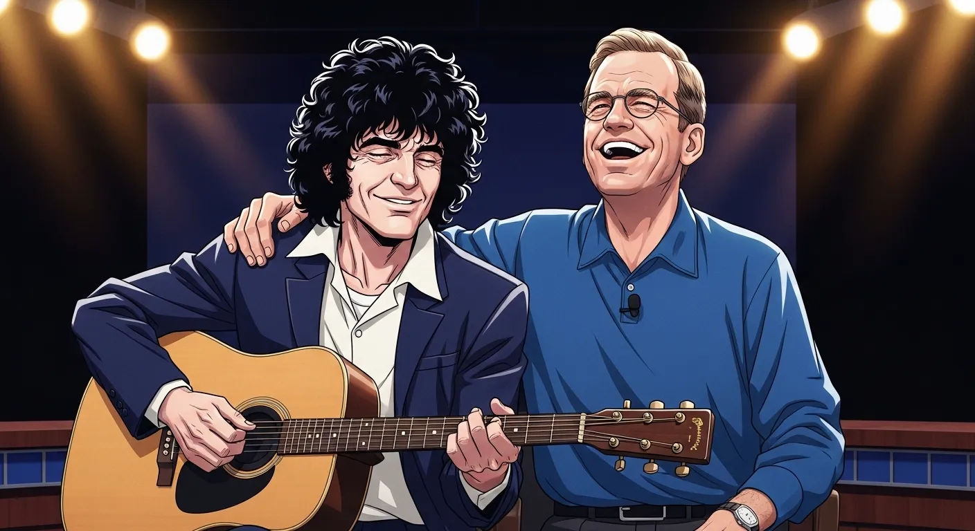 Warren Zevon Guitar David Letterman Memorable Session