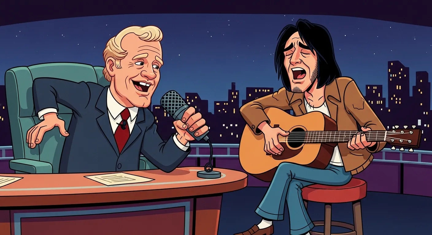 Were David Letterman and Warren Zevon friends