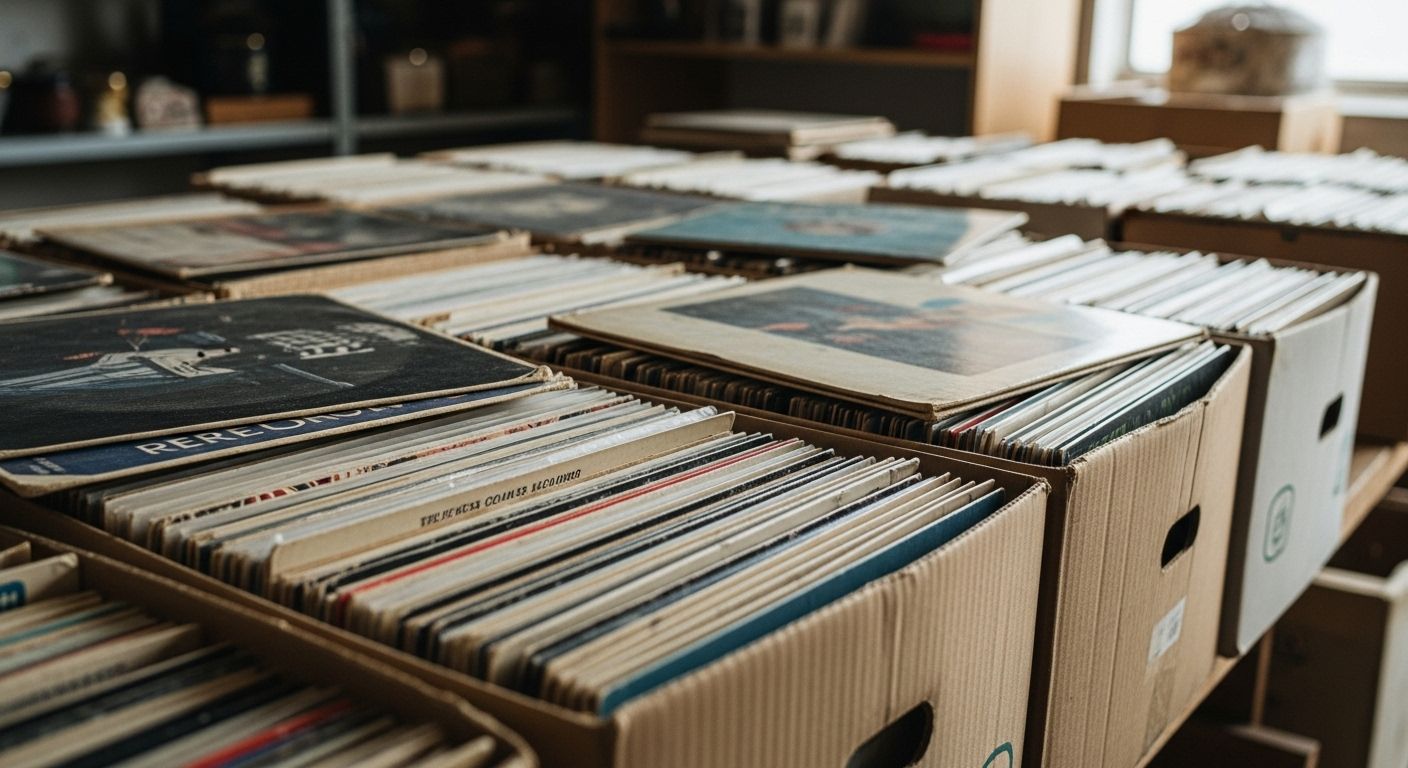 cheap second hand vinyl