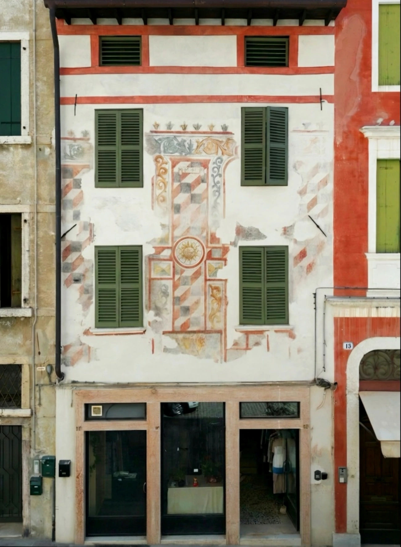 The original 1460 fresco