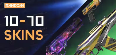 ОТ 10 ДО 70 СКИНОВ 