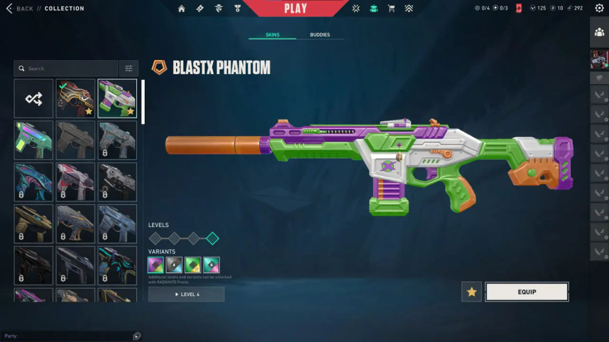 BlastX Phantom