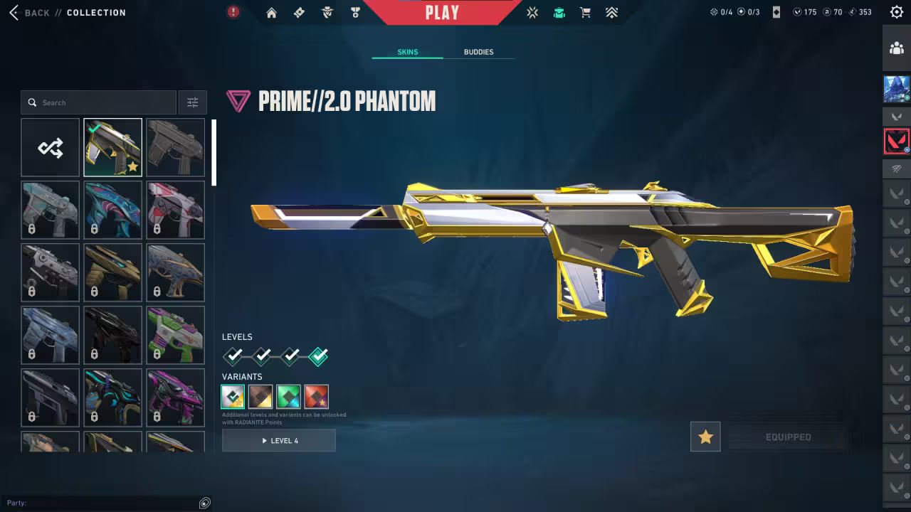 Аккаунт Valorant EU - 25 Скинов - Prime//2.0,Reaver 