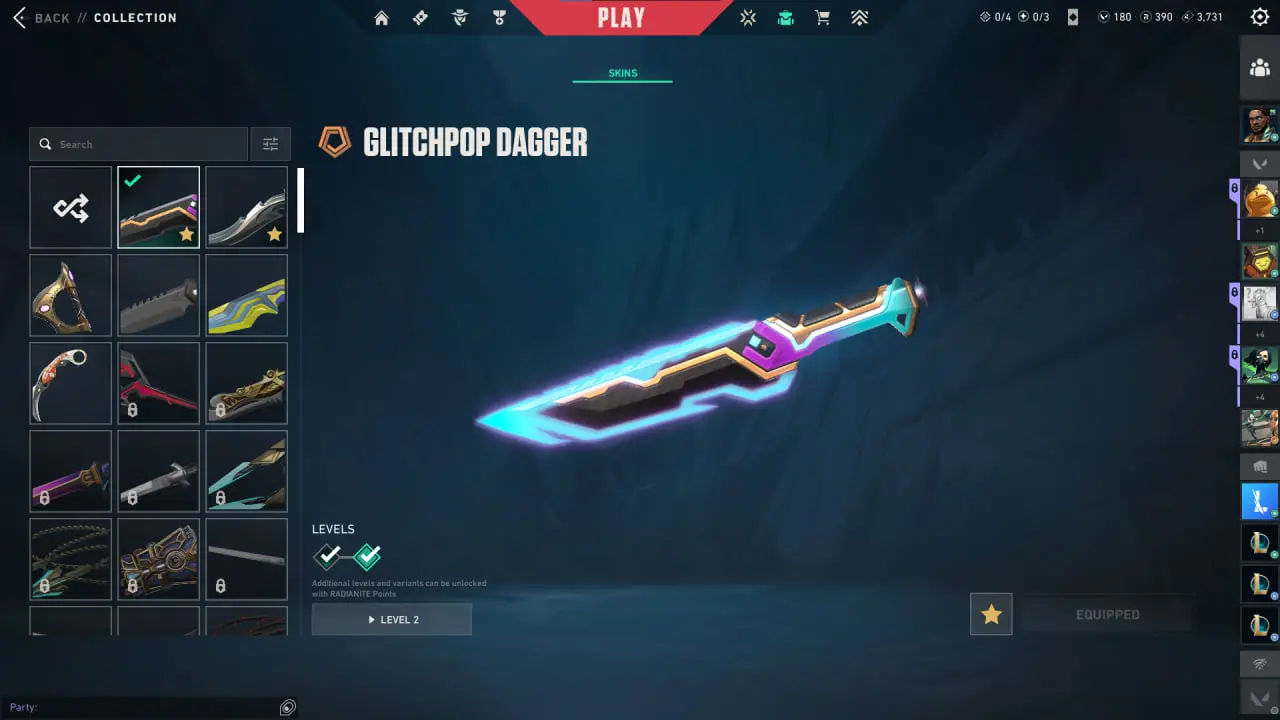 Аккаунт Valorant Latam - 65 Скинов - Glitchpop,Elderflame,Ion - Заброшен 