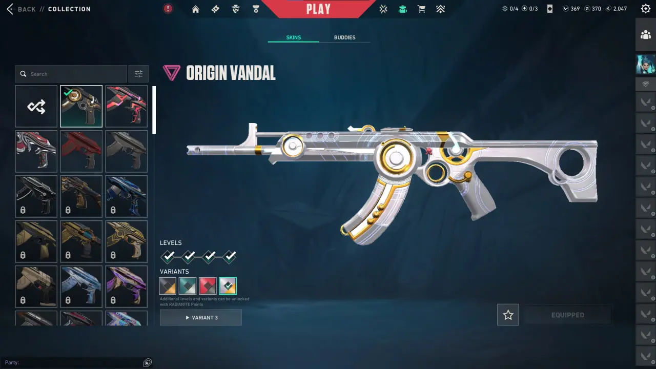 Аккаунт Valorant EU — 47 Скинов — Origin — Заброшен 