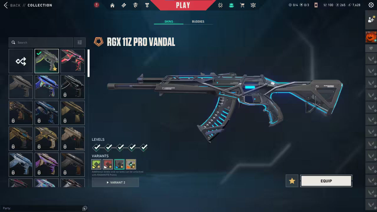 Vandal RGX 11z Pro Vandal 