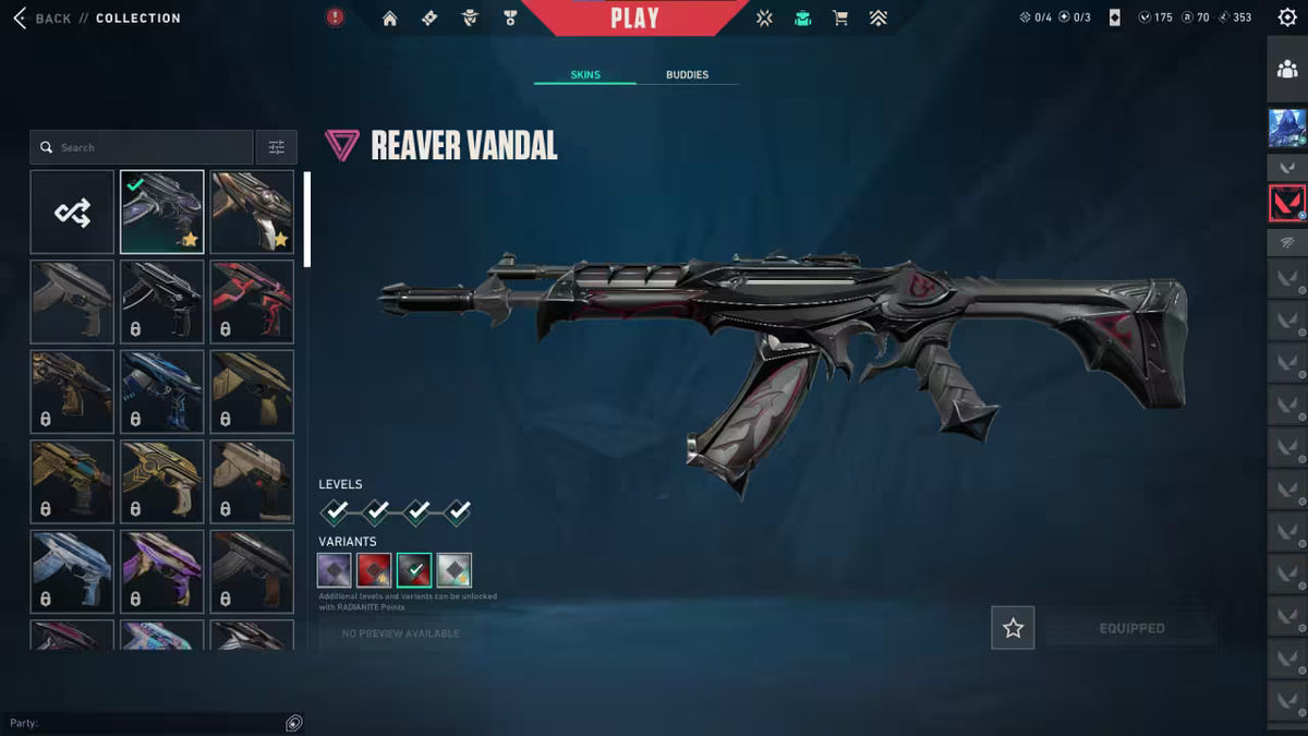 Valorant Reaver Vandal