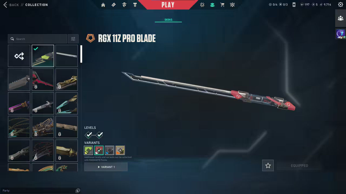 Valorant RGX-11z Pro Blade