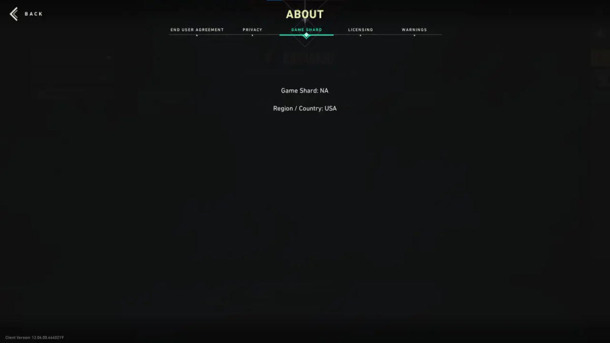 Valorant latam Server