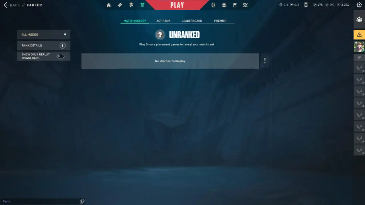 unranked latam Server