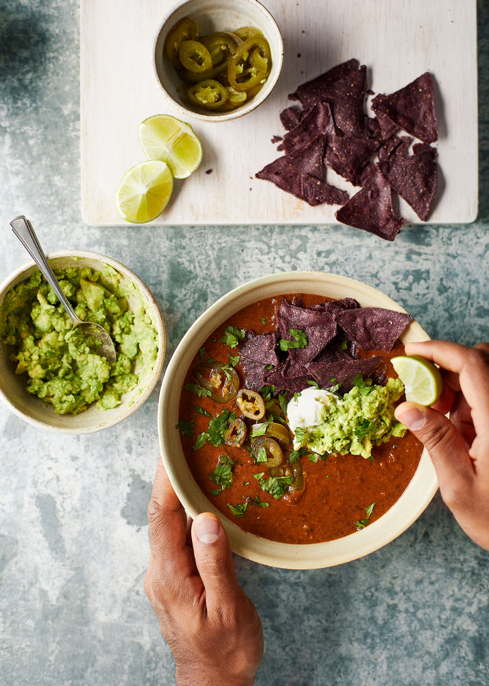 3-2-1 Black Bean and Chipotle Soup
